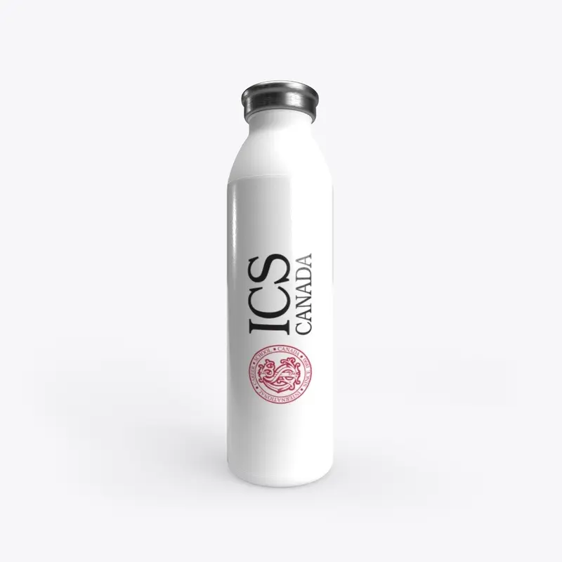 ICS Logo Water Bottle